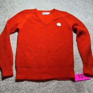 Clemson tiger collegiate south vintage sweater late 70’s early 80’s men’s sz med